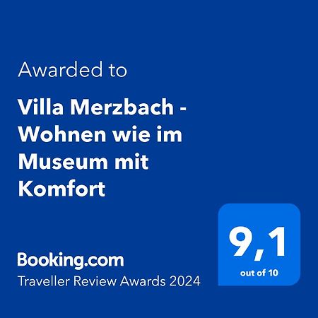 Villa Merzbach - Wohnen Wie Im Museum Mit Komfort Untermerzbach Exteriér fotografie